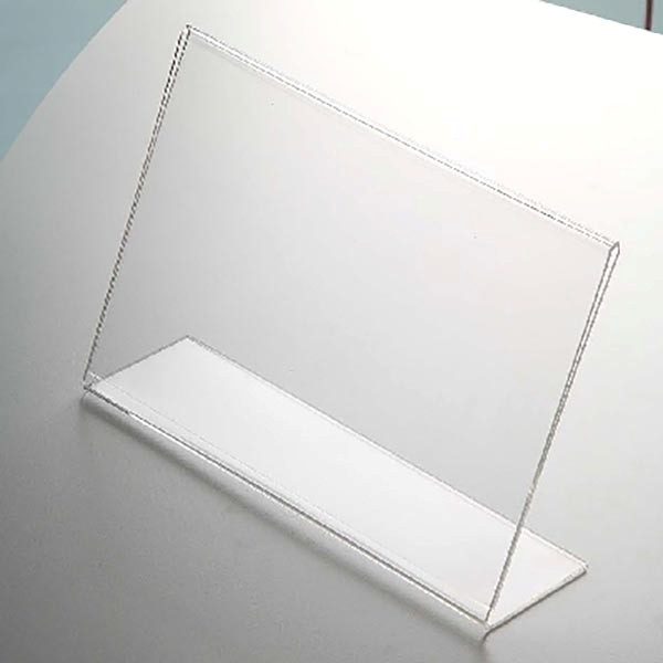 Acryl L Aufsteller Din A5 Querformat Display Sales