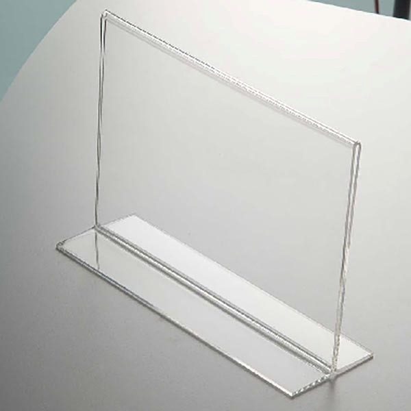 40 Stück DISPLAY SALES T-Aufsteller aus Acryl Tischaufsteller DIN A4 Hochformat transparent