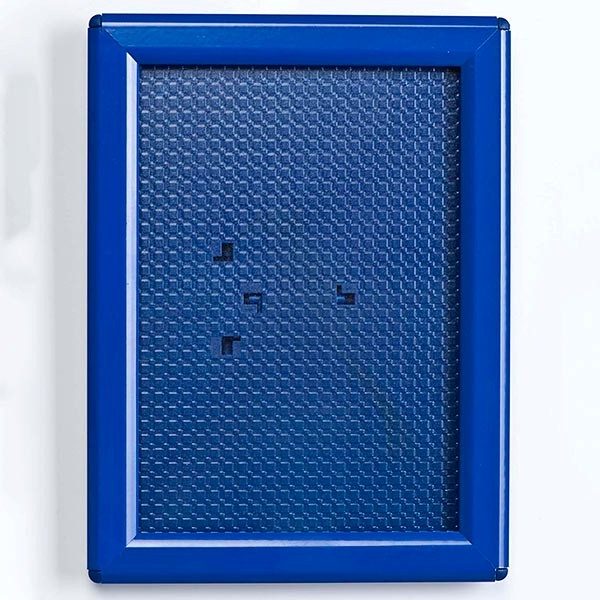 Klapprahmen Opti Frame Blau DIN A4 Postermaß br mit Rückenstütze 1