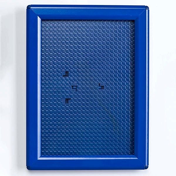 Klapprahmen Opti Frame Blau DIN A5 Postermaß br mit Rückenstütze 1