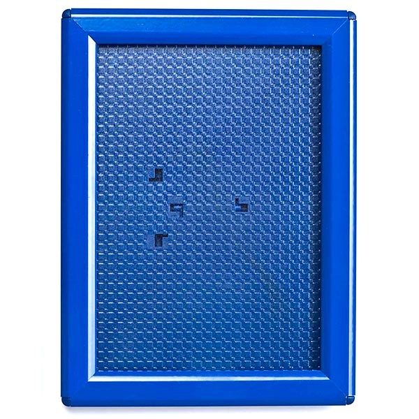 Klapprahmen Opti Frame Blau DIN A6 Postermaß br mit Rückenstütze 1