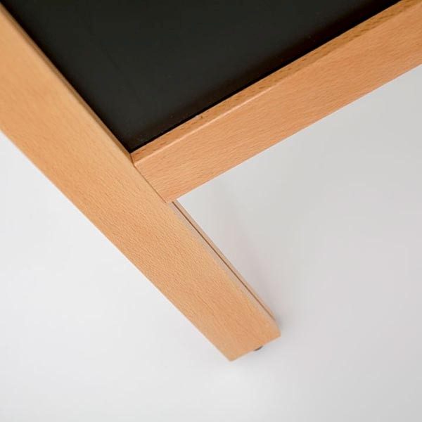 Kundenstopper Holz Standard für den Außenbereich 600 x 780 mm Schreibfläche 3