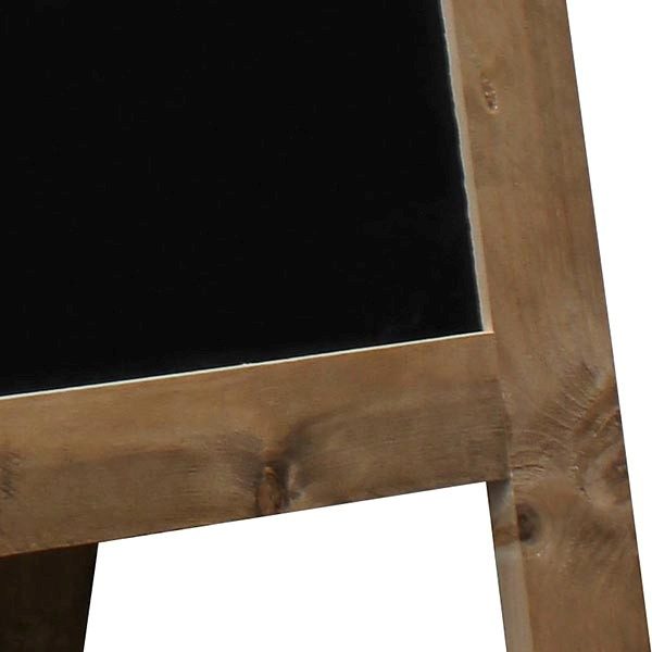 Kundenstopper Holz Vintage 560 x 900 mm Schreibfläche 2