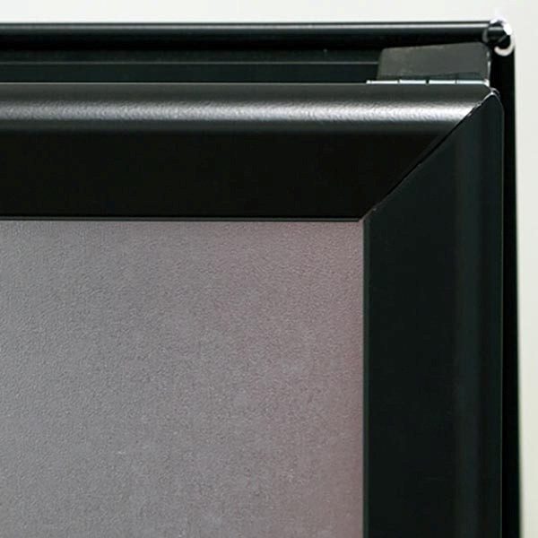 Kundenstopper Indoor 32mm schwarz DIN B1 Postermaß 3