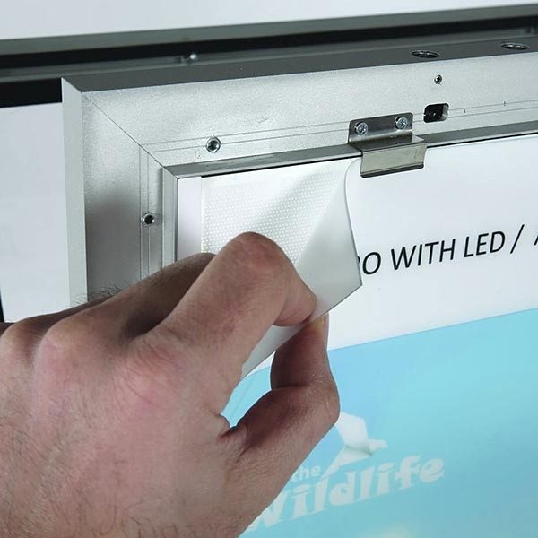 Kundenstopper WindPro LED DIN A1 Postermaß 4