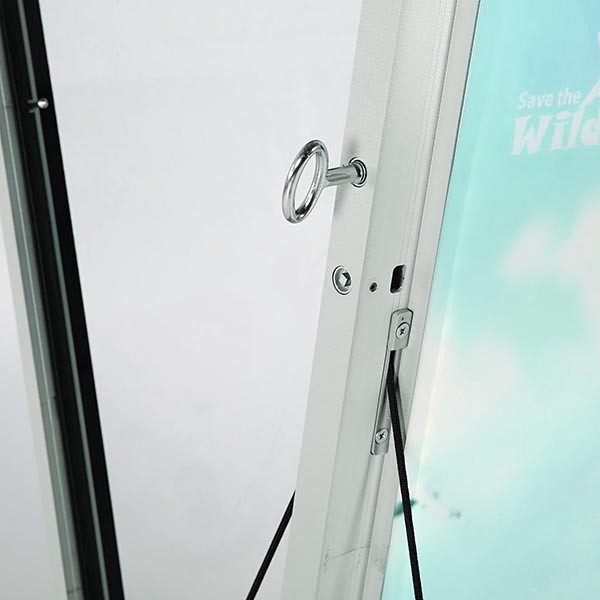 Kundenstopper WindPro LED DIN A1 Postermaß 5