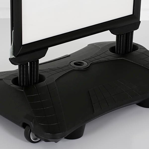 Kundenstopper WindPro Slim schwarz DIN A1 Postermaß 4