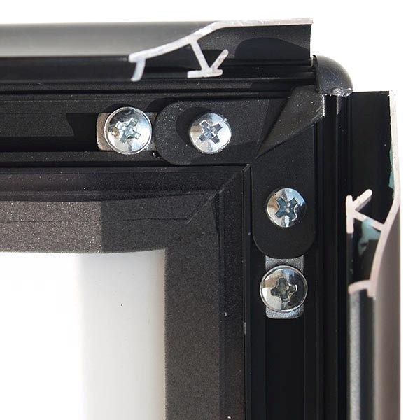Kundenstopper WindPro schwarz DIN A0 Postermaß 2