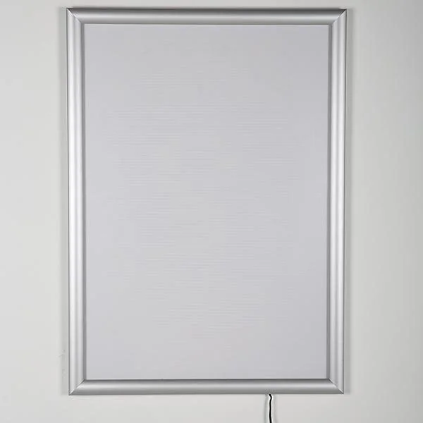 LED Leuchtrahmen Standard einseitig 25mm DIN B1 Postermaß einseitig 2