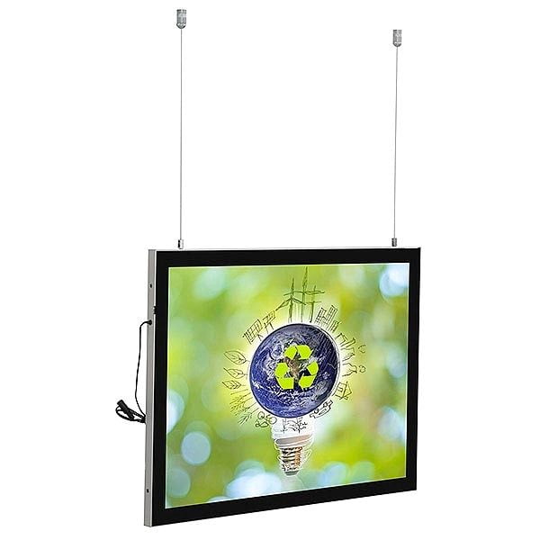 LED Magnetrahmen Standard doppelseitig DIN A1 Postermaß doppelseitig 1