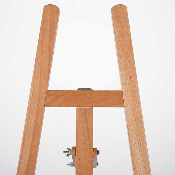 Moderne Holz Staffelei aus Buchenholz 2
