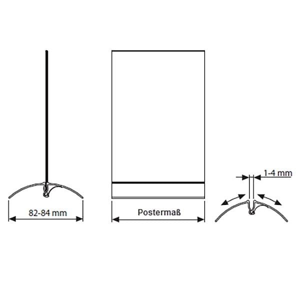 Swing Wing DIN 13 A4 Hochformat VPE 30 Stück 4