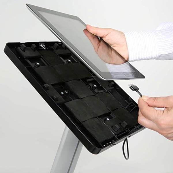Tablet Infoständer Universal für iPad 1 2 3 4 Air Samsung Galaxy und 9.7” 10.1” Tablets 4