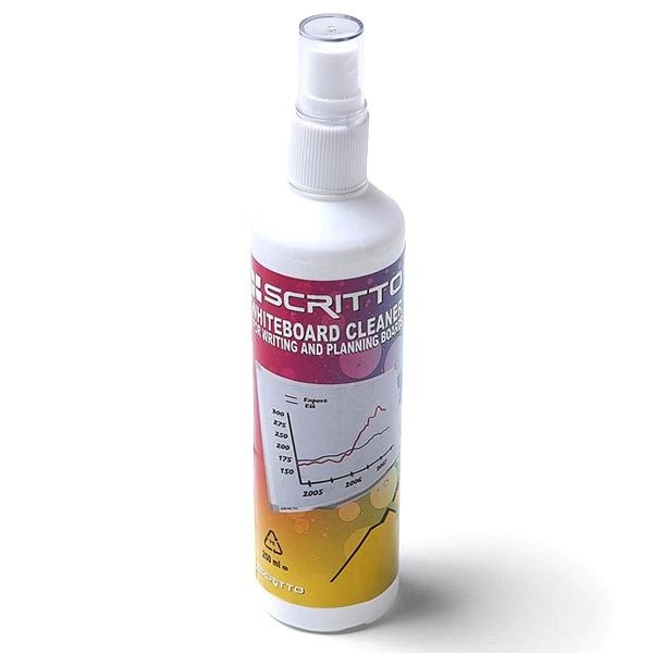 Whiteboard Starterset Stifte Magnete Schwamm Reinigungsspray 3