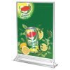 acryl t aufsteller premium din a5 hochformat vpe 25 stück