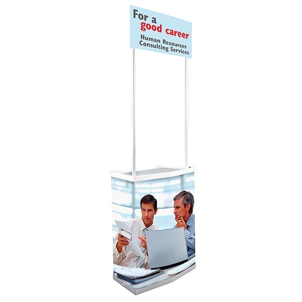 Messetheke Promotion Petit mit Tasche