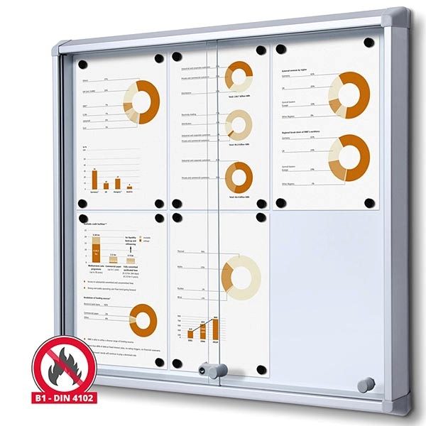 schaukasten indoor sl b1 12x din a4