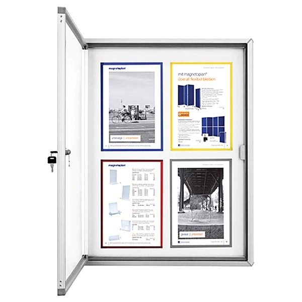 schaukasten magnetoplan outdoor 9x din a4 900x1125mm