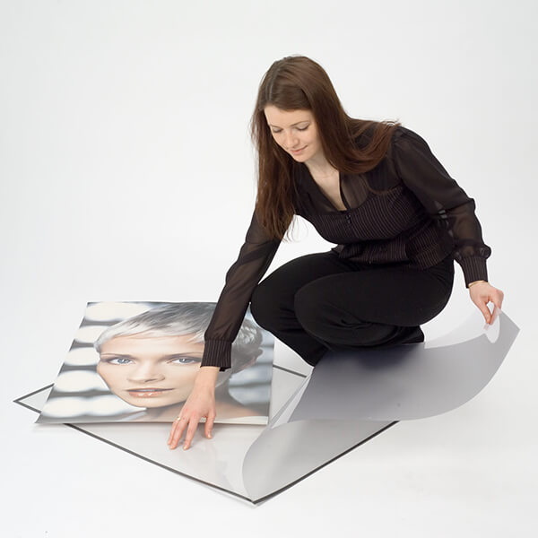 pet Folientasche für kundenstopper outdoor din a1 postermaß 2