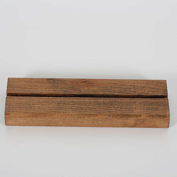 Tischaufsteller Holz DOUBLE 8