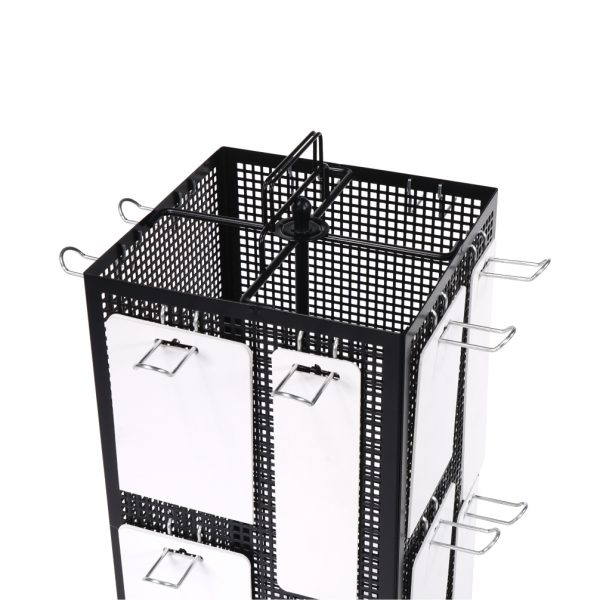 Lochblechständer LBT 4 XL schwarz bestückt