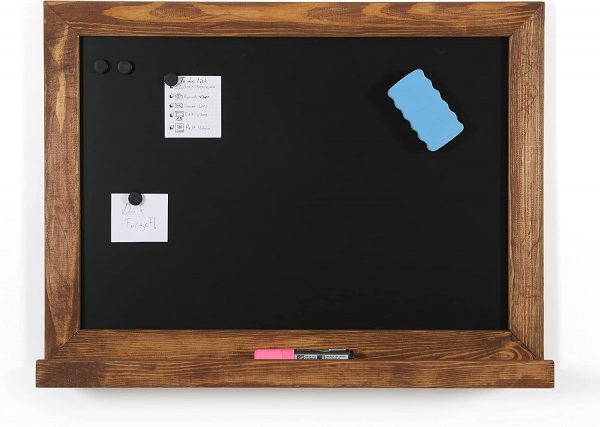 Kreidetafel Memo aus Buche 50x70 cm mit Ablage magnetisch Ansicht