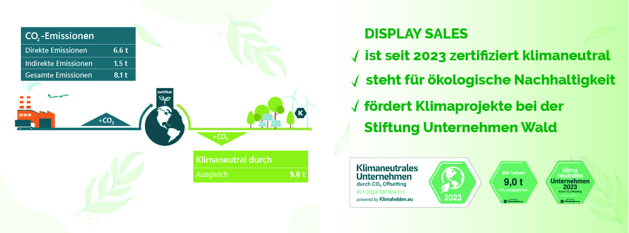 Blogbeitrag Ökologisch DISPLAY SALES